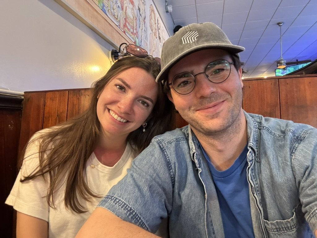 Caleb and his wife Kylie